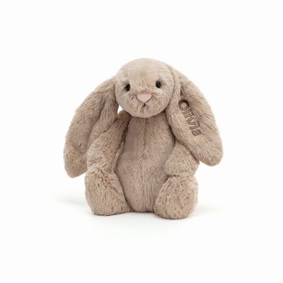 Jellycat Bashful Beige Bunny Medium USA | 59016BGZQ